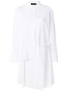 Ivan Grundahl Deconstructed Shirt Dress - White
