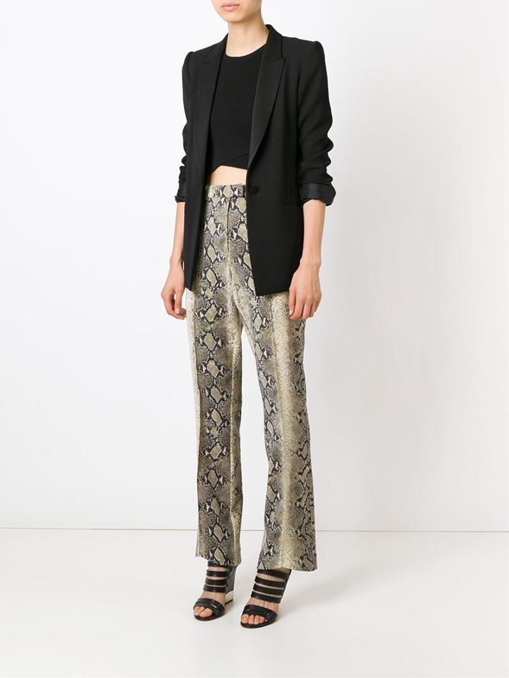 John Galliano Vintage Snakeskin Effect Trousers
