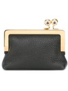Sophie Hulme Gold-tone Hardware Purse, Women's, Black, Calf Leather