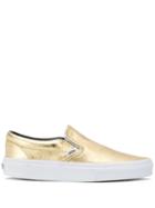 Vans Metallic Slip-on Sneakers - Gold