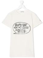 Moncler Kids Speech Bubble Print T-shirt - White