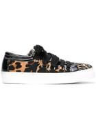 House Of Holland 'smiley' Sneakers - Brown