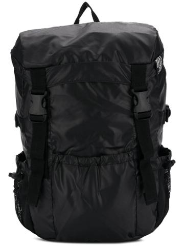 Cabane De Zucca Front Buckle Backpack - Black