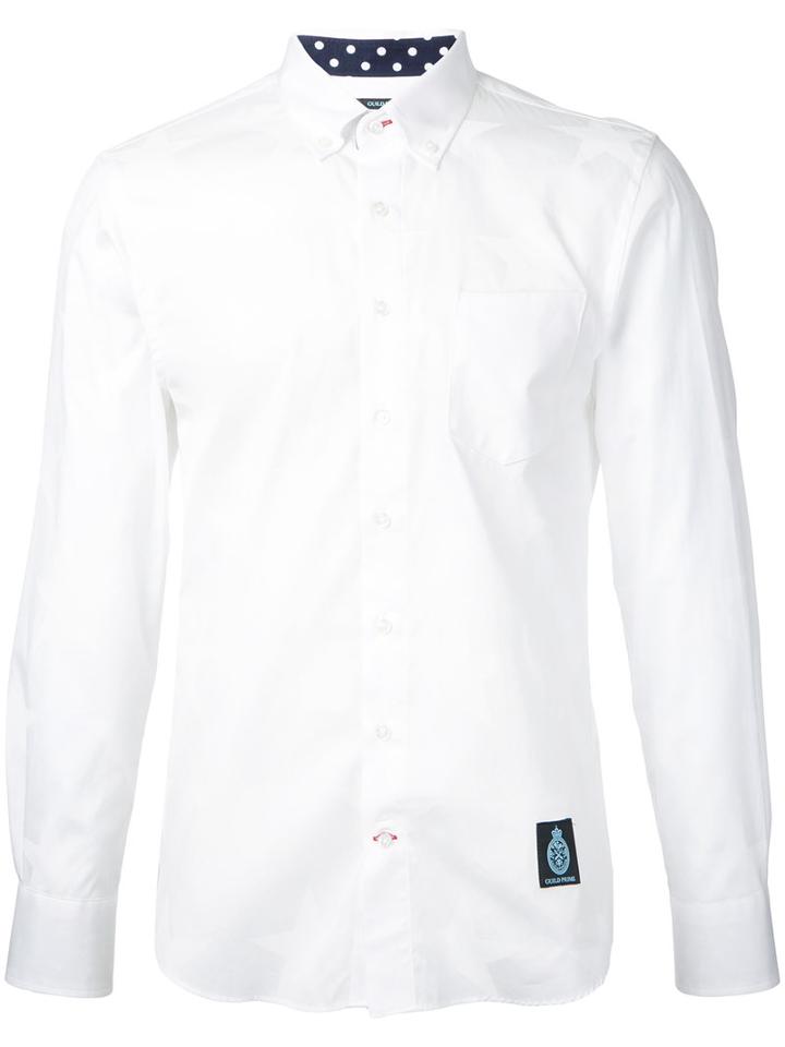 Guild Prime - Logo Patch Shirt - Men - Cotton - 3, White, Cotton