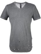 Tom Rebl Mesh Back T-shirt, Men's, Size: Small, Grey, Cotton