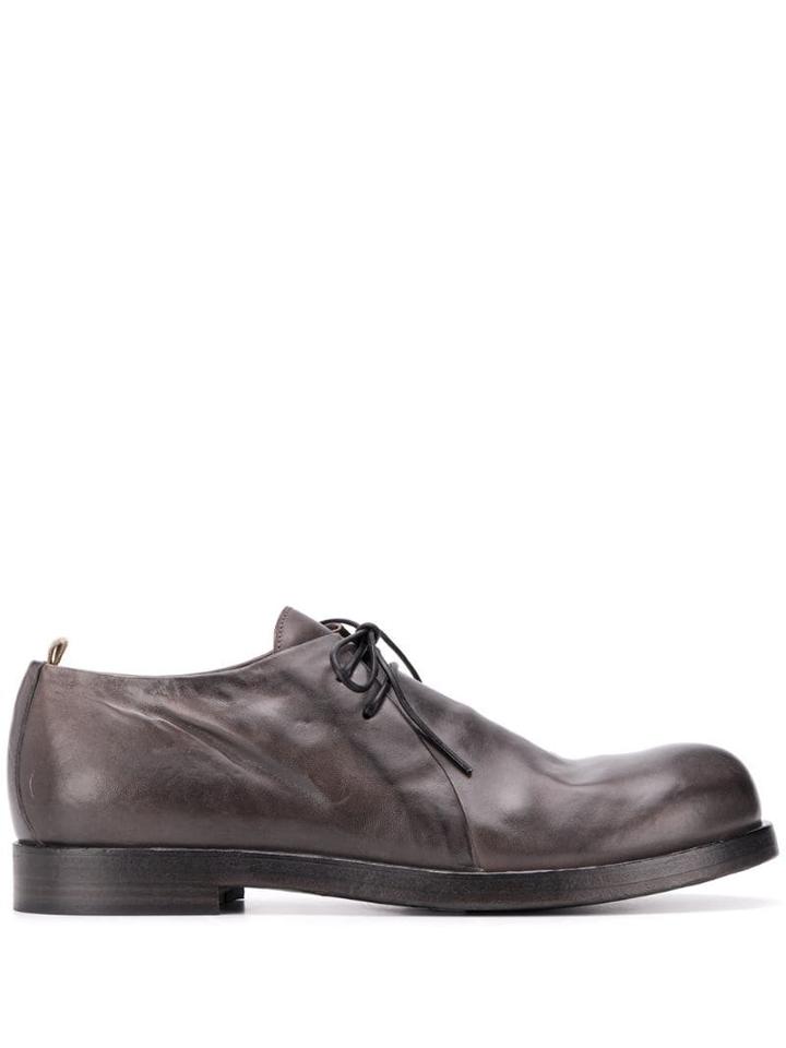 Officine Creative Distressed Derby Shoes - Grey