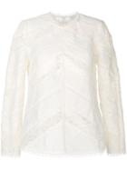 Zimmermann Crochet Detail Blouse - Neutrals