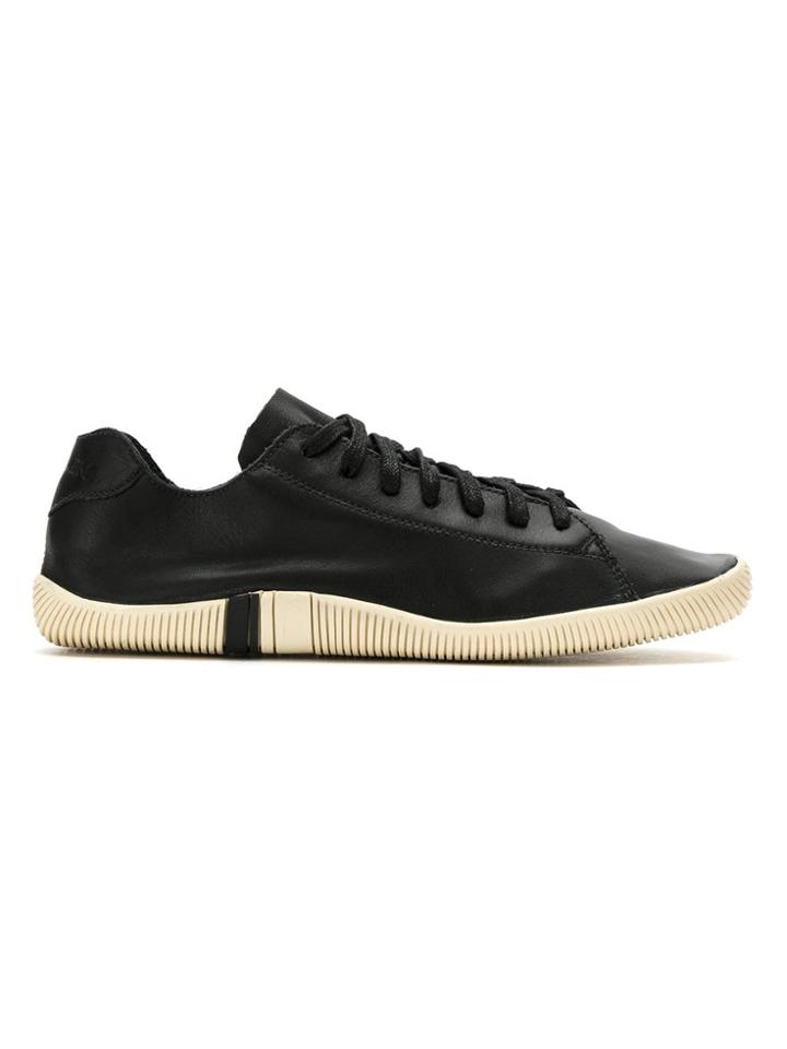Osklen Leather Lace-up Sneakers - Black