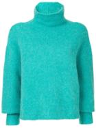 Le Ciel Bleu Turtleneck Jumper - Green