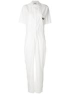 Gcds Logoed Overalls - White