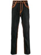 Just Cavalli Contrast Stitch Jeans - Black