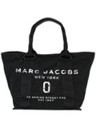 Marc Jacobs - New Logo Tote Bag - Women - Leather/polyester - One Size, Black, Leather/polyester