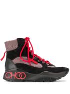 Jimmy Choo Inca/f High-top Sneakers - Black