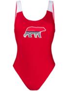 Perfect Moment Polar Bear Swimsuit - Red