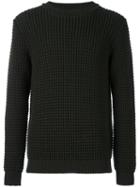 Tomorrowland Cable Knit Jumper, Men's, Size: Medium, Green, Wool