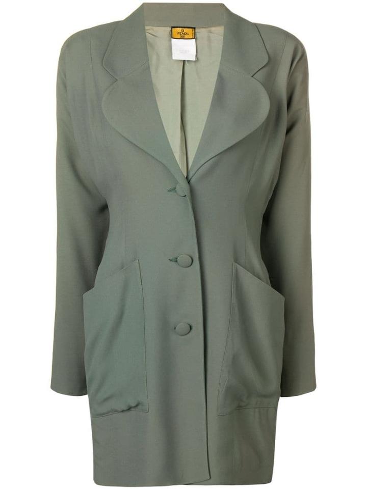 Fendi Pre-owned Blazer Dress - Green
