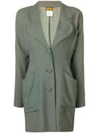Fendi Pre-owned Blazer Dress - Green