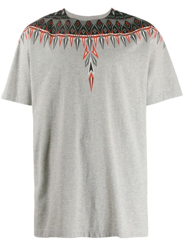Marcelo Burlon County Of Milan Printed T-shirt - Grey
