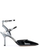Marc Ellis Pointed Slingback Sandals - Black