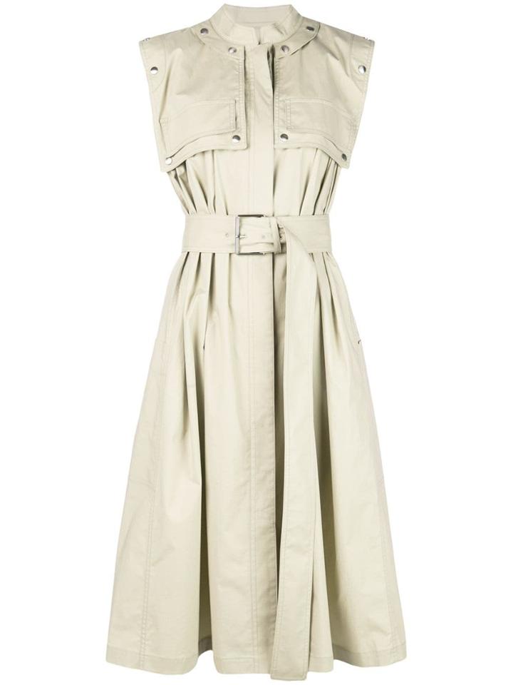 Proenza Schouler Trench Midi Dress - Brown