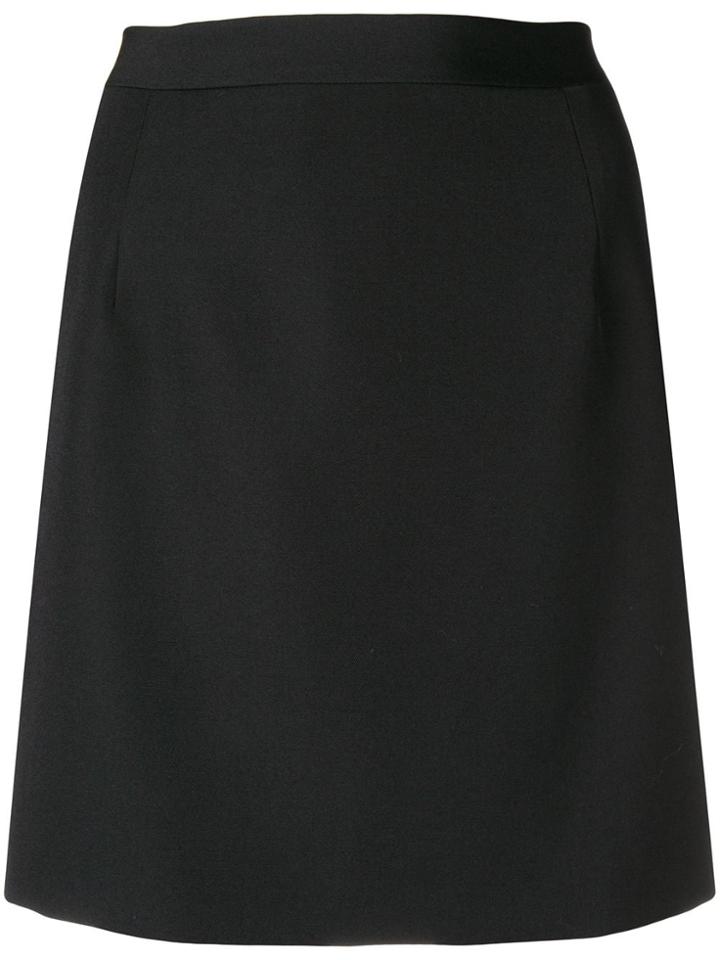 Alessandra Rich Fitted Mini Skirt - Black