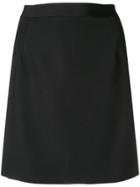Alessandra Rich Fitted Mini Skirt - Black