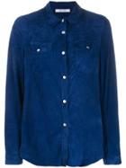 Gente Roma Chest Pocket Shirt - Blue