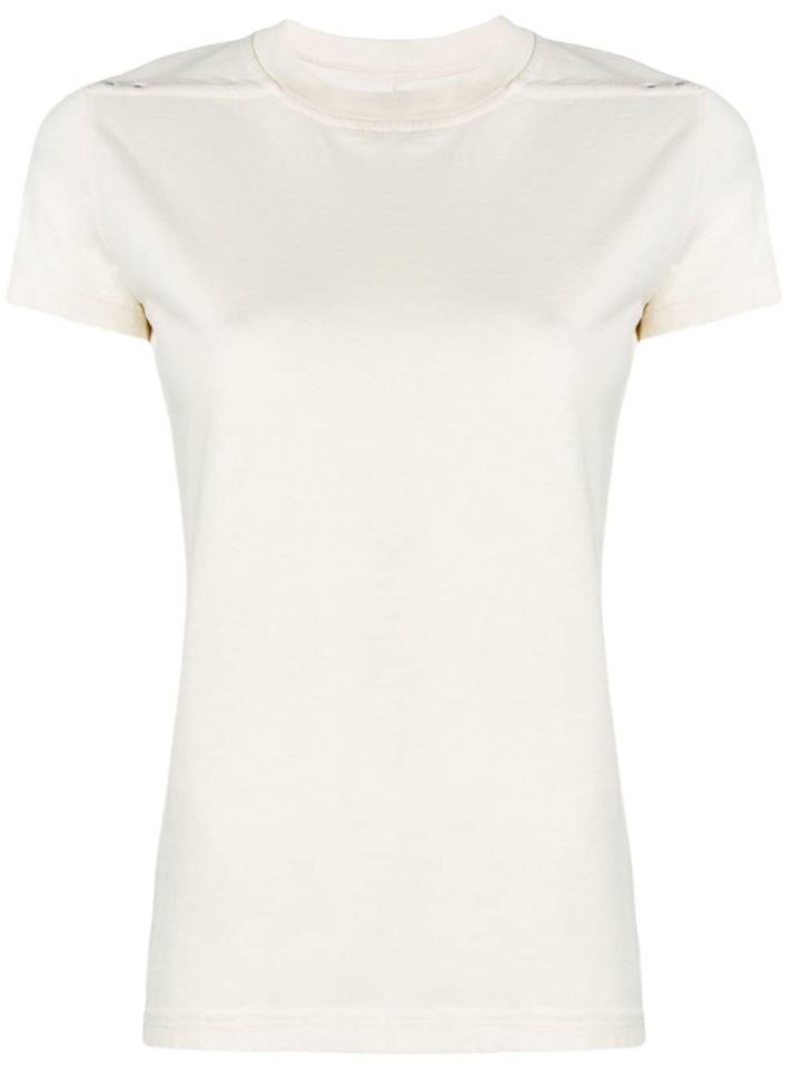 Rick Owens Round Neck T-shirt - Nude & Neutrals
