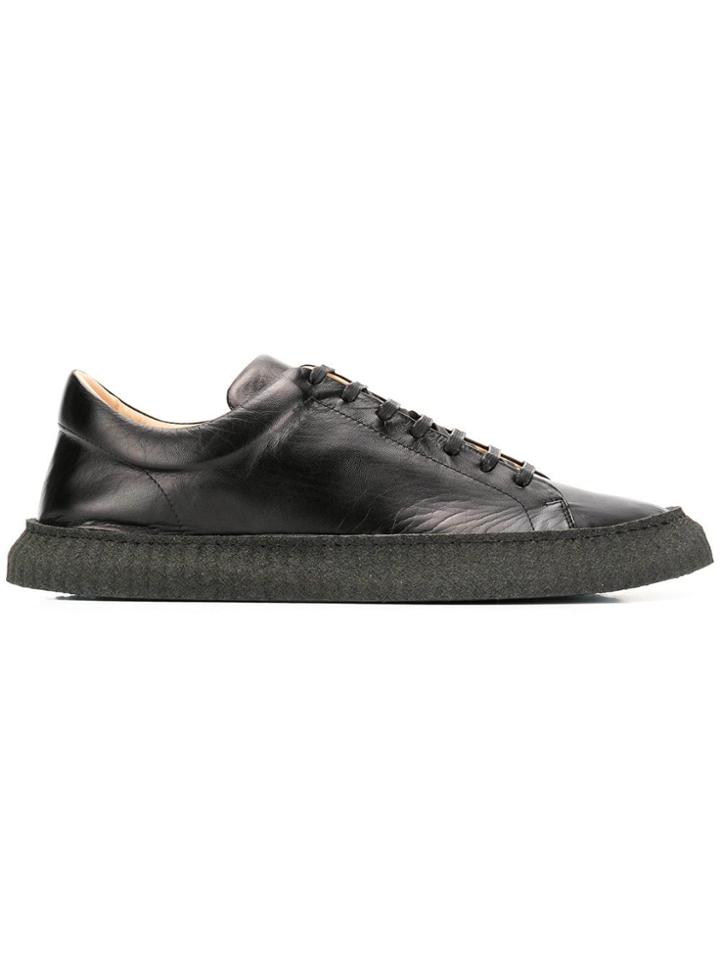 Jil Sander Classic Low-top Sneakers - Black