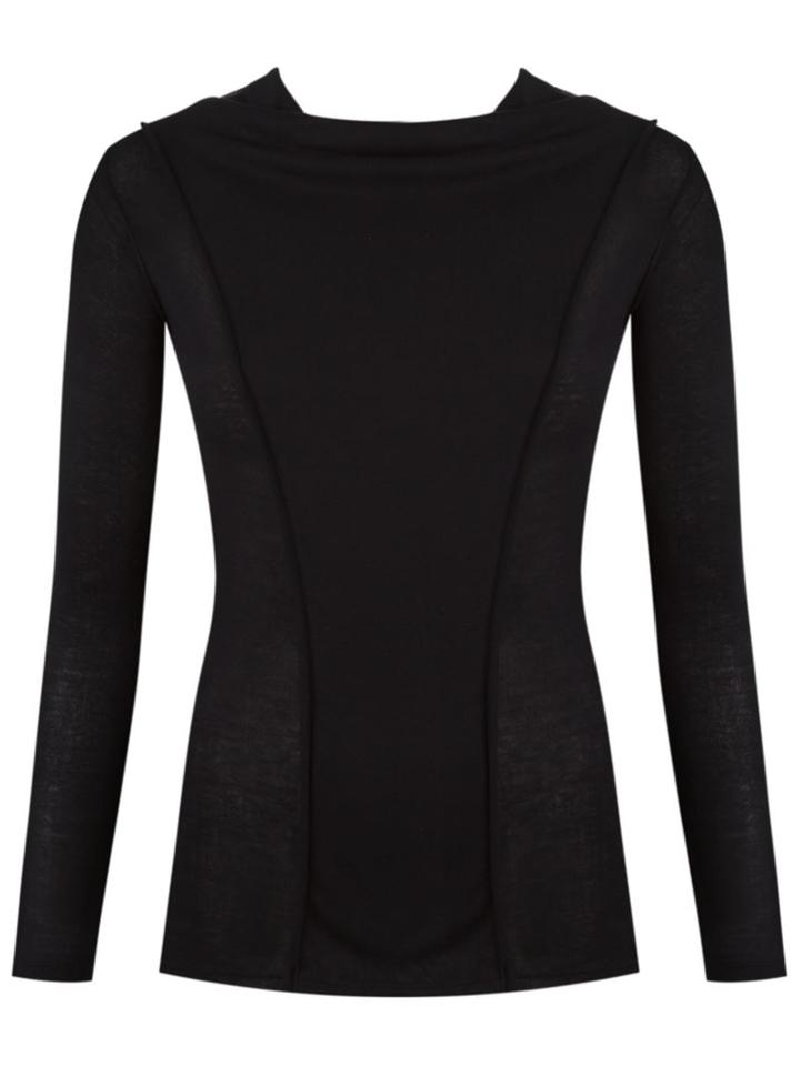 Uma Raquel Davidowicz 'alma' Top, Women's, Size: Medium, Black, Modal