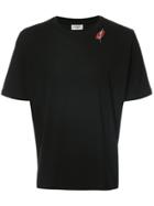 Saint Laurent Lip Print T-shirt - Black