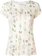 Zadig & Voltaire Multi-print T-shirt - Neutrals