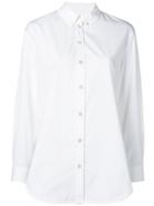 Burberry Oversized Button-down Shirt - White