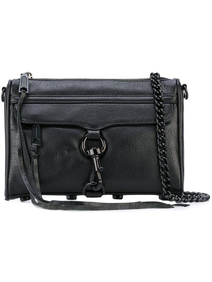 Rebecca Minkoff - Chain Strap Crossbody Bag - Women - Cotton/leather - One Size, Black, Cotton/leather