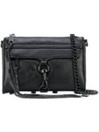 Rebecca Minkoff - Chain Strap Crossbody Bag - Women - Cotton/leather - One Size, Black, Cotton/leather