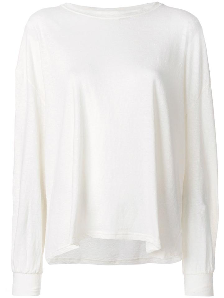 Simon Miller Solano Jersey Sweatshirt - White
