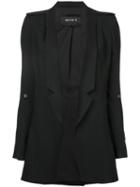 Kitx Tailored Smoking Jacket, Women's, Size: 14, Black, Spandex/elastane/viscose/wool