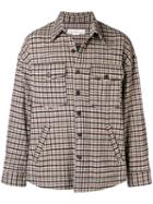 Golden Goose Plaid Shirt Jacket - Neutrals