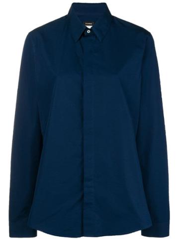 Jil Sander Pre-owned Concealed Fastening Shirt - Blue