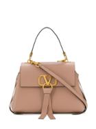 Valentino Valentino Garavani Small V Ring Tote - Pink