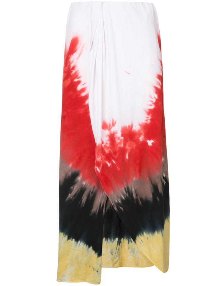 Baja East Gradient Skirt - White