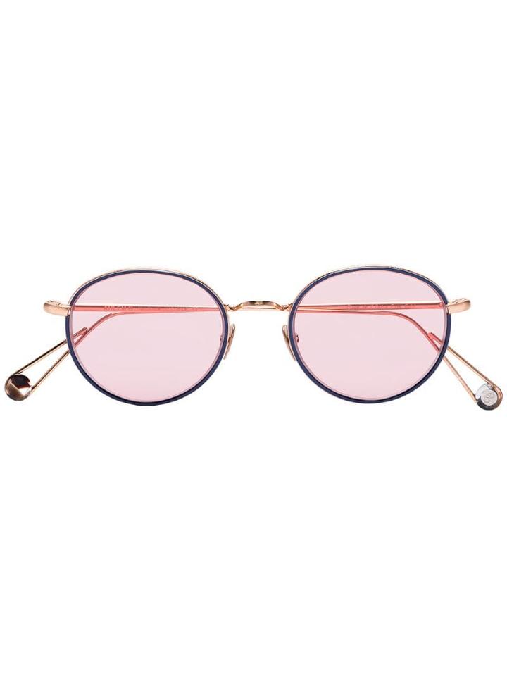 Ahlem 22k Gold Plated Place De L'opéra Sunglasses - Pink