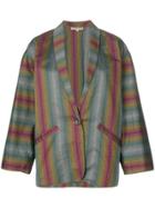 Romeo Gigli Vintage Single Breasted Blazer - Multicolour
