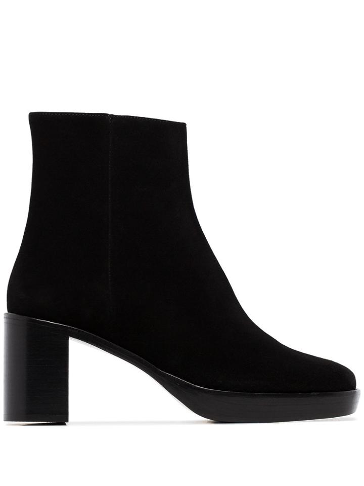 By Far Byfar Ellen 70 Sde Ankl Bt - Black