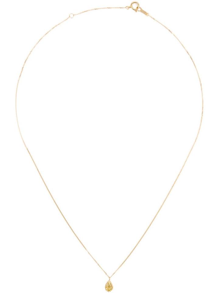 Hirondelle Studded Horse Shoe Necklace