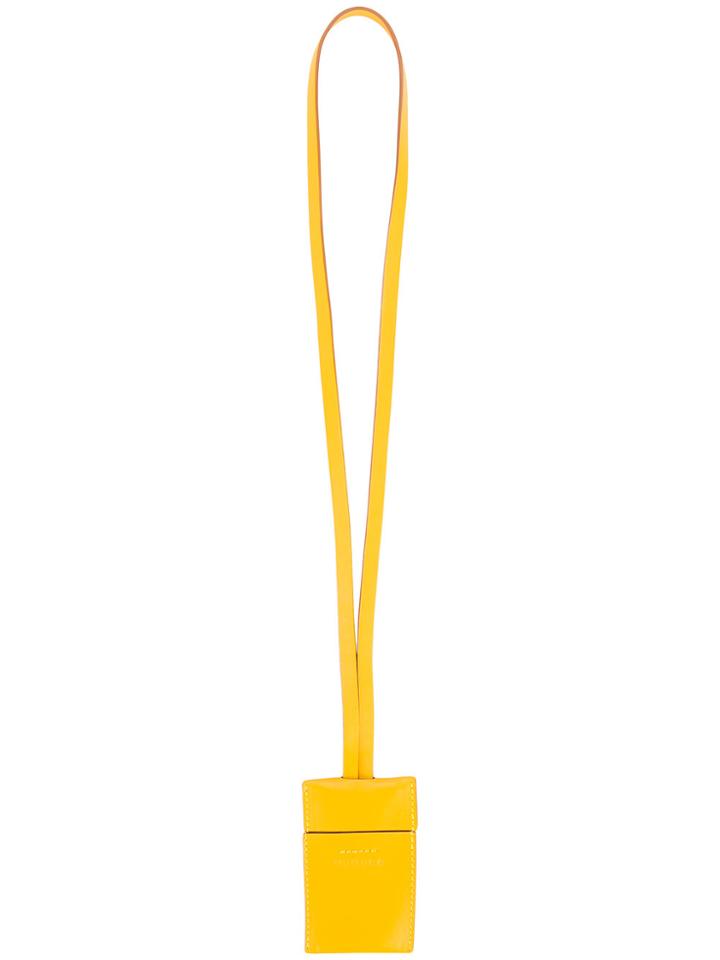Nehera Hb Alice Cardholder Necklace - Yellow & Orange