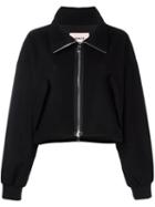 Marna Ro 'jody' Jacket, Women's, Size: Small, Black, Virgin Wool/cashmere/polyamide/cotton