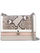 Fendi - 'kan I' Bag - Women - Leather - One Size, Nude/neutrals, Leather