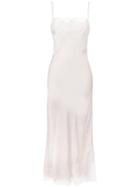 Carine Gilson - Lace Camisole Night Dress - Women - Silk/polyamide/rayon - M, Nude/neutrals, Silk/polyamide/rayon