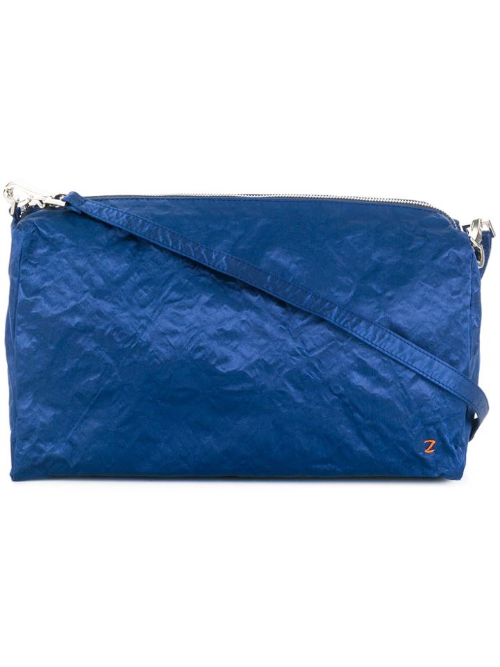 Zilla Metallic Shoulder Bag - Blue